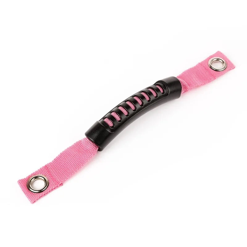 Rugged Ridge A-Pillar Grab Handle Pink 07-18 Jeep Wrangler JK
