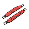 Rugged Ridge Paracord A-Pillar Grab Handle Red 07-18 Jeep Wrangler JK (image 2)