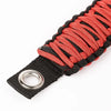 Rugged Ridge Paracord A-Pillar Grab Handle Red 07-18 Jeep Wrangler JK (image 4)