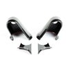 Rugged Ridge Mirror Arm Covers Black Paintable 07-18 Jeep Wrangler JK (image 2)
