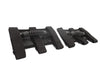 Rugged Ridge Steel Grab Handles F/R Kit Black 07-18 Jeep Wrangler JK/JKU (image 4)
