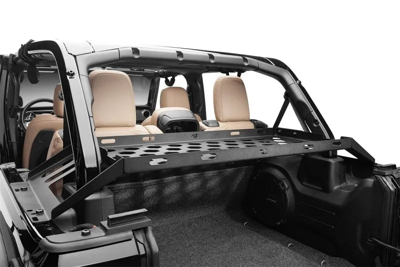 Rugged Ridge 07-21 Wrangler JK/JL 4-Door Interior Storage Rack — fits Jeep Wrangler