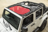 Rugged Ridge Eclipse Sun Shade Front Red 07-18 Jeep Wrangler (image 2)