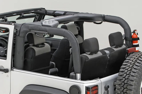 Rugged Ridge 13613.02 Roll Bar Cover Black Polyest | Kren Offroad NZ