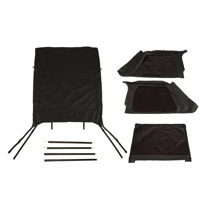 Rugged Ridge Montana Top Bowless Black Diamond 04-06 LJ — fits Jeep Wrangler