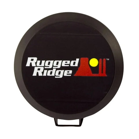 Rugged Ridge 5 Inch HID Light Cover Black (image 2)