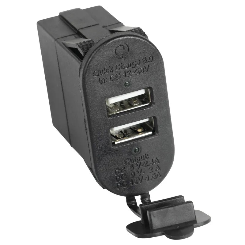 Rugged Ridge 17235.16 Dual USB Port With Qi capabilities