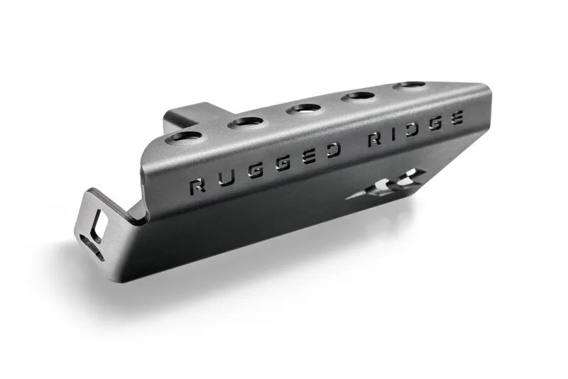 Rugged Ridge 07-23 Jeep Wrangler JK/JKU/JL/JLU & 20-23 Gladiator Hitch Skid Plate 2in. Rec - Tex Blk