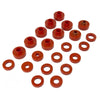 Rugged Ridge 18351.02 Body Mount Kit Red 76-79 22 Pieces