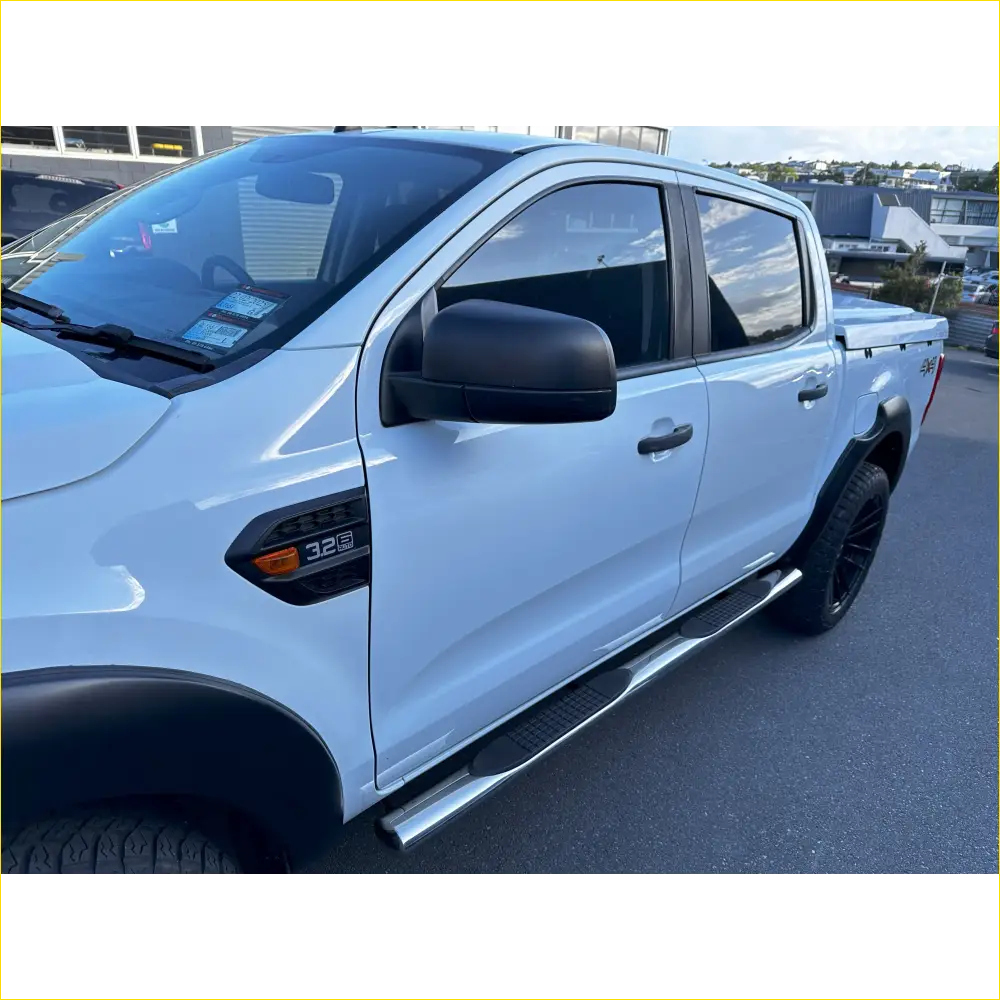 Running Board 4 inch Oval Stainless Steel Ranger Double Cab