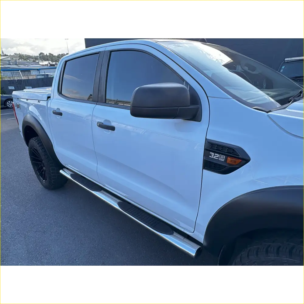 Running Board 4 inch Oval Stainless Steel Ranger Double Cab