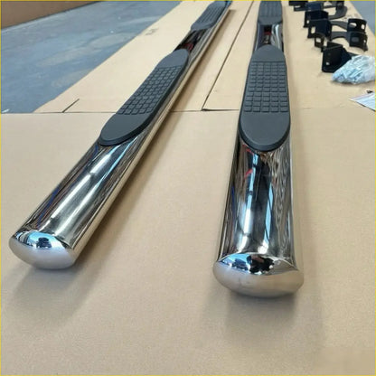 Running Board 4 inch Oval Stainless Steel Ranger Double Cab