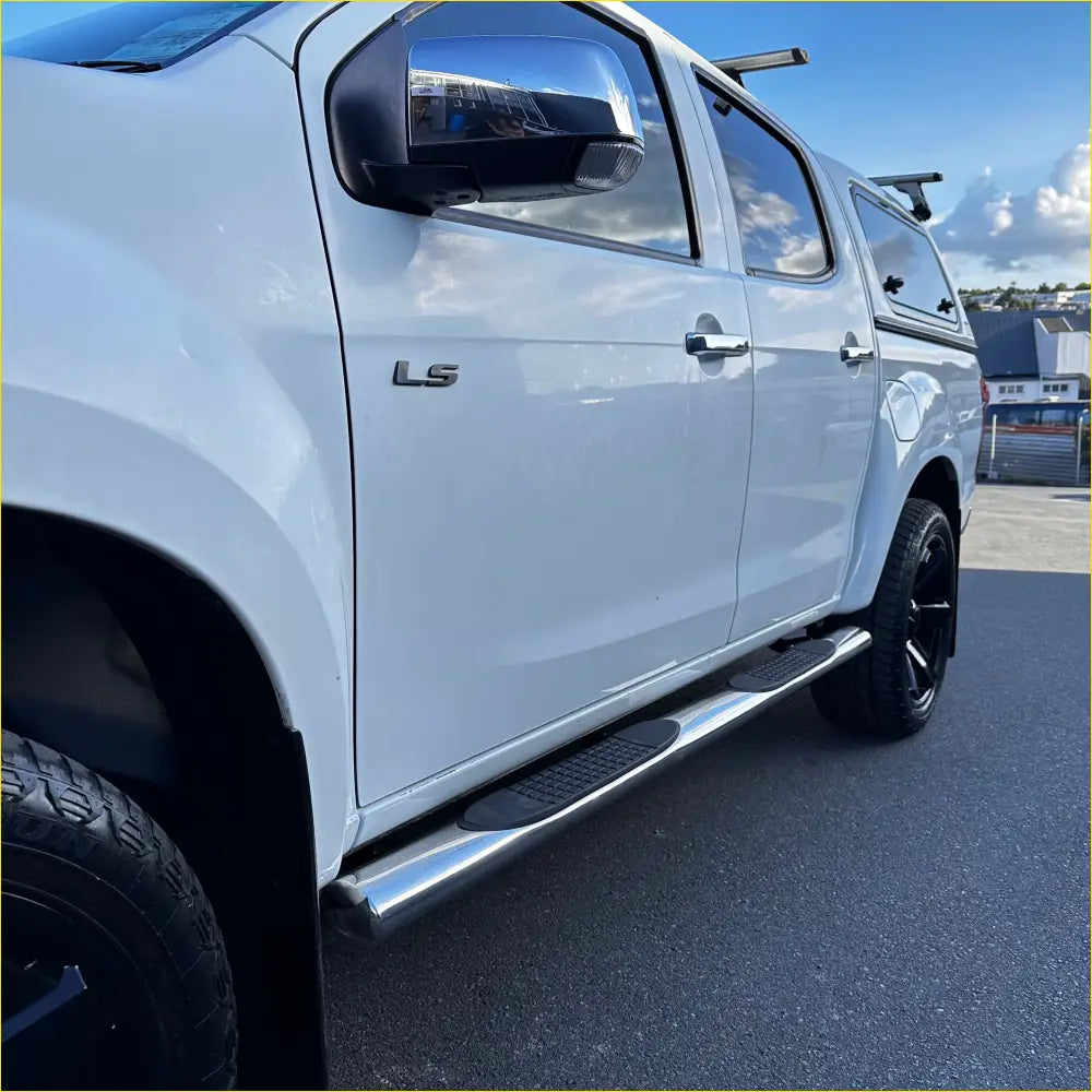 Running Board 4 inch Oval Tube Stainless Steel Hilux Vigo 2005-2015