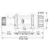 Runva EWB20000 Premium 4X4 Winch 12V 20000lb W/Steel