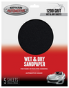 Rust-Oleum Wet & Dry Sandpaper 1200 Grit 5 Pack 367636