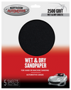 Rust-Oleum Wet & Dry Sandpaper 2500 Grit 5 Pack 367641