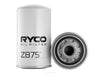 Ryco Oil Filter Heavy Duty Spin-On Z875