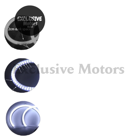 Toyota Camry XV40  2006-2009 s DRL LED Angel Eyes Kit