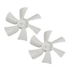 6 Inch RV Trailer Camper Bathroom Exhaust Vent Fan Blades Replacement  pcs