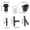 Dodge Durango Front Windshield Washer Nozzles Kit (2011-2019)