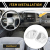 Toyota Tundra 1x Dashboard Side Air Vent AC Outlet Cover Trim (2022–2024)