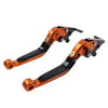 Honda CBR600RR CBR954RR Orange Extendable Brake Clutch Levers (03-06)