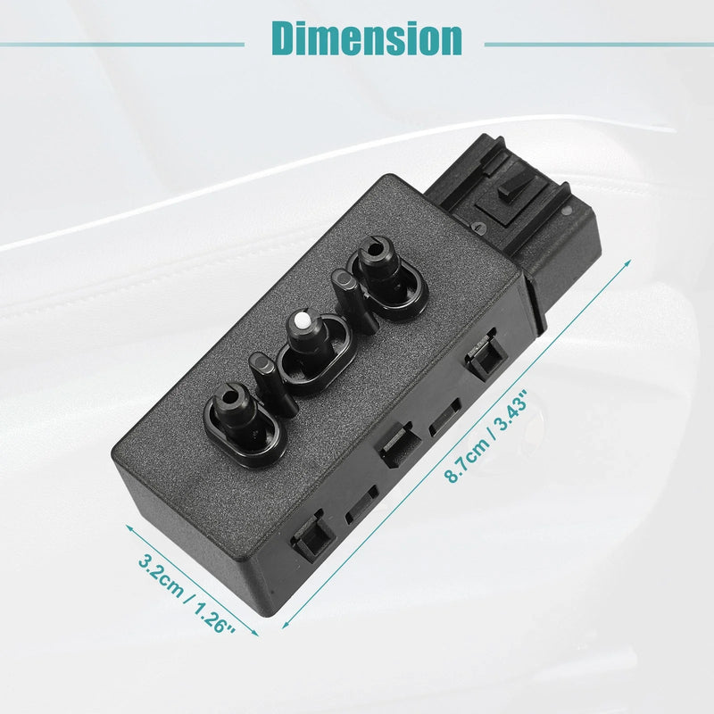 Chevrolet Avalanche Front Left Side 6 Way Power Seat Switch (2007-2013)