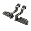 Harley 1 1/4" Engine Guard Adjustable Male Mount Highway Footpegs