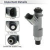 Toyota Crown GRS20 3GRFE (2010-2013) 1 Pc Gray Fuel Injector