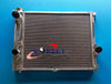 BMW E34 525 525i 530 M50 3 Row Aluminum Radiator & Fan (1986-1996)