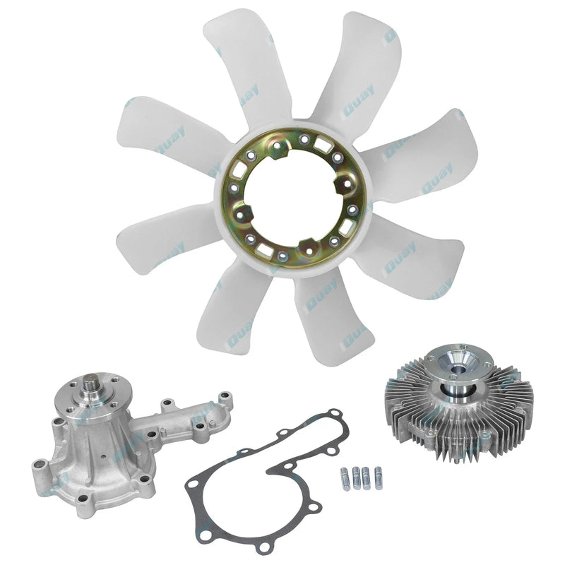 Landcruiser HZJ70 HZJ73 HZJ75 HZJ80 Water Pump Fan Clutch & Blade (90-99)
