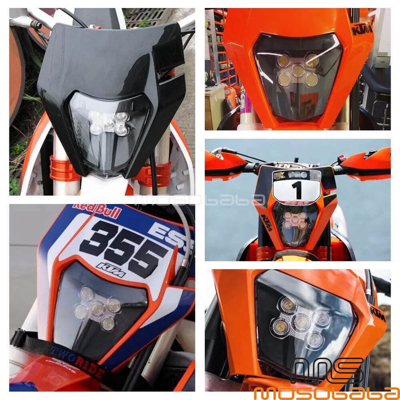 Universal Enduro Bike SX FE EXC SMCR690 LED Headlight