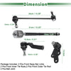 Ford Escape 8pcs Front Suspension Kit Tie Rod Ends & Sway Bar Links (14-18)
