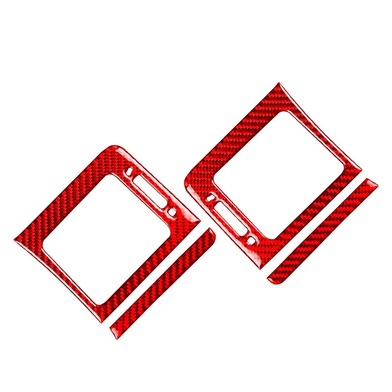Subaru WRX STi Red Dashboard Side Air Vent Outlet Cover Trim (2015-2021)