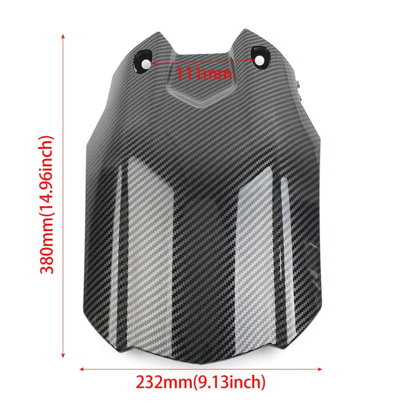 YAMAHA R1 YZF R1M R1S (2015-2019) Black Rear Tire Fender Guard