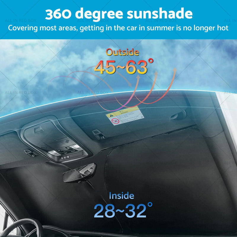 Kia Picanto (2016-2024) UV Protection 6 Layer Thick WindScreen Sun Shade