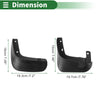 Chevrolet Lova Mud Flaps Splash Guards (2006 - 2015)