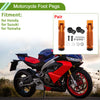 Honda, Suzuki, Yamaha Orange Motorcycle Foot Pegs