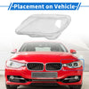 BMW 7 Series 1 Pc Front Left Headlight Lens Cover (2002-2008)