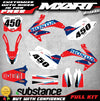 Honda CRF 450 (2008) - VOLT Style Stickers Full Custom Decal Kit