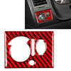 Dodge Challenger Red Carbon Fiber Headlight Switch Panel Cover (2008-2014)