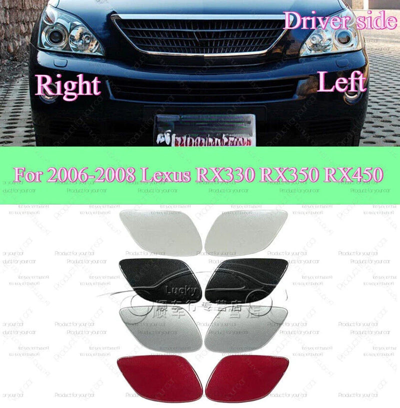 Lexus RX330 RX350 RX450 Front Headlamp Washer Spray Nozzle Cover (2006-2008)