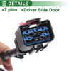 Chrysler Town Country Door Wiring Harness Connector (2008 - 2009)