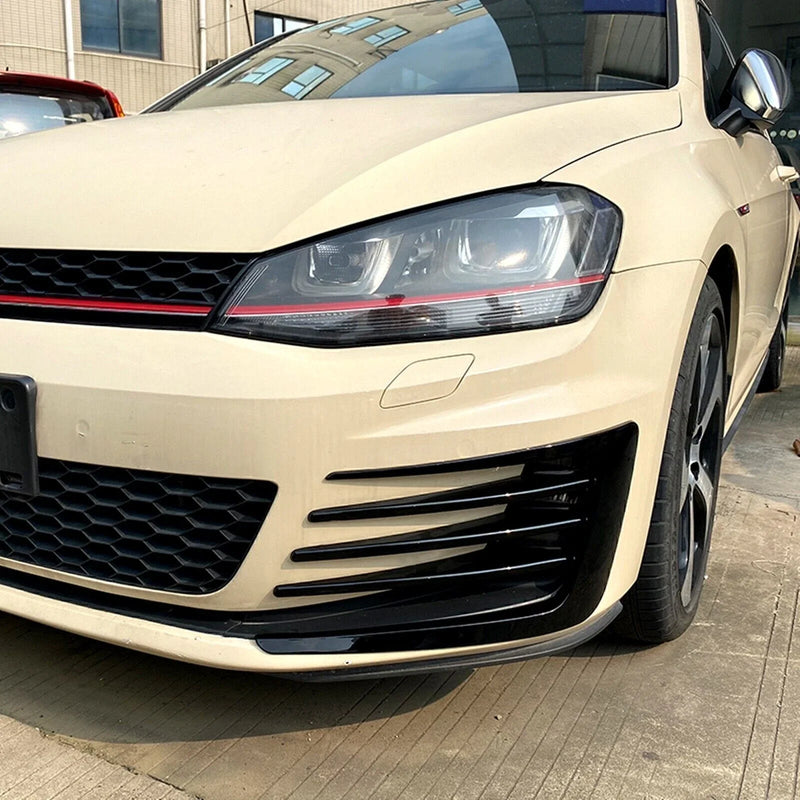 VW Golf 7 GTI (2013-2016) Gloss Black Fog Light Trim Cover
