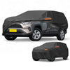 Toyota RAV4 Black 190T-PU with Zipper Car Cover Waterproof All Weather