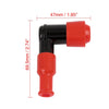 CG125 WY125 Dirt Bike 2pcs Spark Plug Cap 90 Degree Waterproof