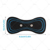 Full Body Muscle Pain Relief Mini EMS Massager Microcurrent Device