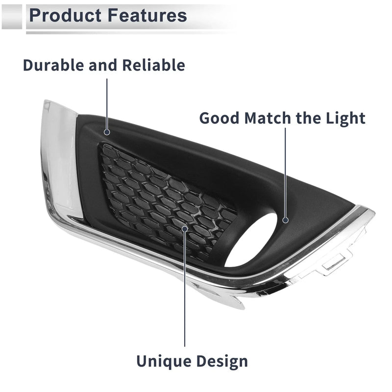 Jeep Compass Front Left Fog Light Grill (2017-2019)