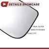 Dodge Left Driver Side Mirror Glass - Non-Heated Tow Mirror Replacement
