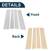 Toyota Sequoia 4 x Chrome Door Pillar Window Trim (2008–2014)